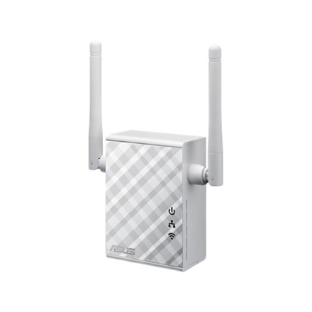 Asus | Repeater/Extender/Access Point/Bridge | RP-N12 | 802.11n | 2.4GHz | 300 Mbit/s | 10/100 Mbit/s | Ethernet LAN (RJ-45) ports 1 | MU-MiMO No | no PoE | Antenna type 2xExternal 2dBi | No USB