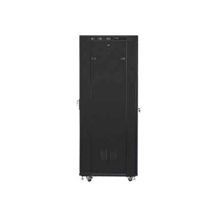 Lanberg | Rack cabinet 19" free-standing 37U/600x800 (flat pack) with mesh door, LCD | FF01-6837-23BL | Black