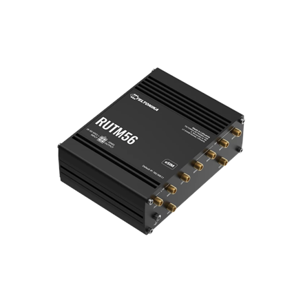 Teltonika Dual Modem Router | RUTM56 | 802.11ac | 10/100/1000 Mbit/s | Ethernet LAN (RJ-45) ports 4 | Mesh Support Yes | MU-MiMO Yes | No mobile broadband