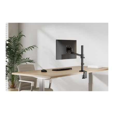 Neomounts Desk Mount | DS60-425BL1 Monitor arm | Adjustable Height, Rotate, Tilt, Swivel | 17-27 " | Maximum weight (capacity) 8 kg | Black