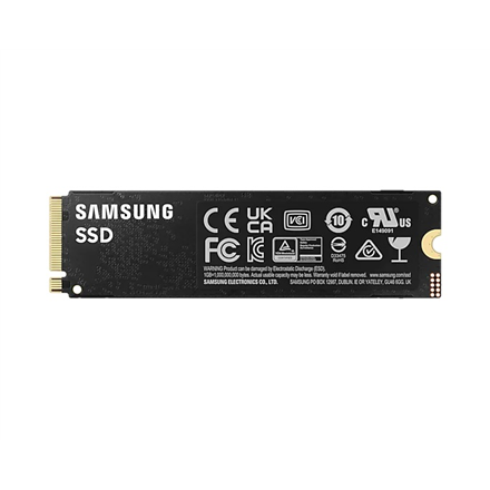 Samsung | 990 PRO | 1000 GB | SSD form factor M.2 2280 | Solid-state drive interface PCIe Gen4x4 | Read speed 7450 MB/s | Write speed 6900 MB/s