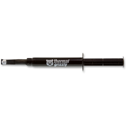 Thermal Grizzly | Thermal grease "Aeronaut" 1.5ml/3.8g | Thermal Conductivity: 8,5 W/mk; Thermal Resistance: 0,0129 K/W; Electrical Conductivity*: 0 pS/m; Viscosity: 110-160 Pas; Temperature: -150 °C / +200 °C;