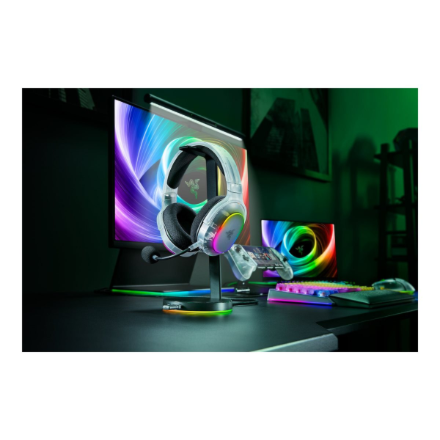 Razer Multi-Platform Gaming Headset | Barracuda X Chroma | Bluetooth | Over-Ear | Microphone | Phantom White Edition | Wireless