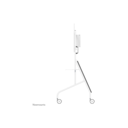 Neomounts Floor stand | FL50-575WH1 TV trolley | Adjustable Height | 65-110 " | Maximum weight (capacity) 125 kg | White