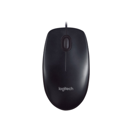 Logitech | M90 | Wired | Mouse | USB Type-A | Black