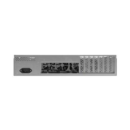 Lanberg Rackmount server chassis E-ATX 650/12 19"/2U | SC01-6502-12B