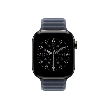 Apple 46mm Navy Magnetic Link - M/L | Apple