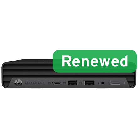HP Renewed Grade A | EliteDesk 800 G8 | Intel Core i5 | i5-11500T | 16 GB | SSD | 256 GB | Intel UHD Graphics 750 | Windows 11 Pro