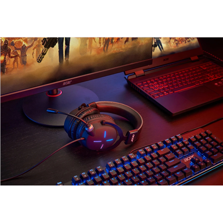 Acer | Nitro Gaming Headset II NHW200 | Built-in microphone | 3.5 mm | Black