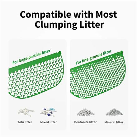 PETKIT | PURA MAX 2 Self-Cleaning Cat Litter, Green + Magnetic Cat Litter Remover for Tofu Litter | P99022