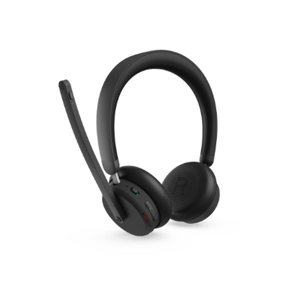Lenovo Dual-Mode Wireless ANC Headset 6550 (USB-A, Teams) | 4XD1S19777 | Built-in microphone | Bluetooth | Black
