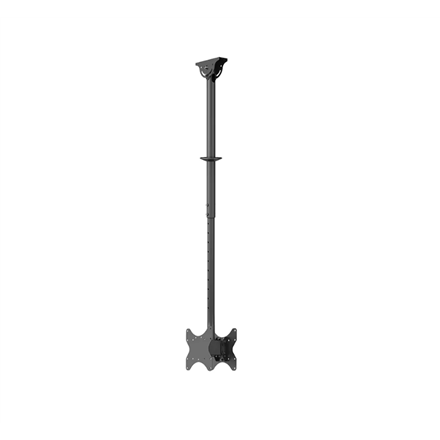 Neomounts CL35-340BL22 Dual Monitor/TV Mount Ceiling | Adjustable Height, Rotate, Tilt, Swivel | 23-42 " | Maximum weight (capacity) 45 kg | Black