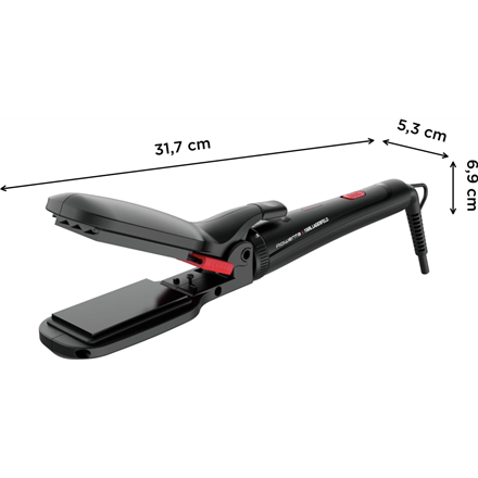 Rowenta Hair styler | CF422LF0 X KARL LAGERFELD Infinite Looks | Temperature (max) 190 °C | Number of heating levels 1 | 48 W | Black/Red