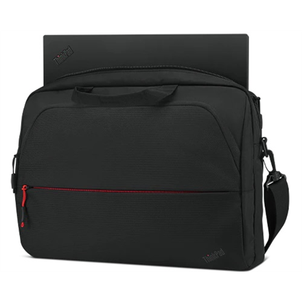 Lenovo | ThinkPad Essential 15.6" Topload (Sustainable & Eco-friendly, made with recycled PET: Total 7.5% Exterior: 24%) | Essential | Fits up to size 16 " | Topload | Black | Shoulder strap