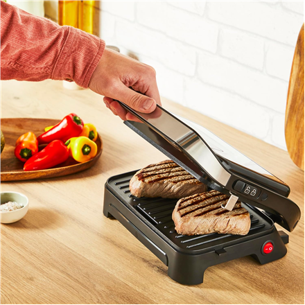 TEFAL Compact Grill | GC270D10 Inicio | Grill | 1000 W | Silver