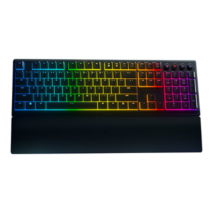 Razer | Gaming Keyboard | Ornata V3 | Gaming keyboard | Wired | RGB LED light | NORD | Razer Mecha-Membrane | Black