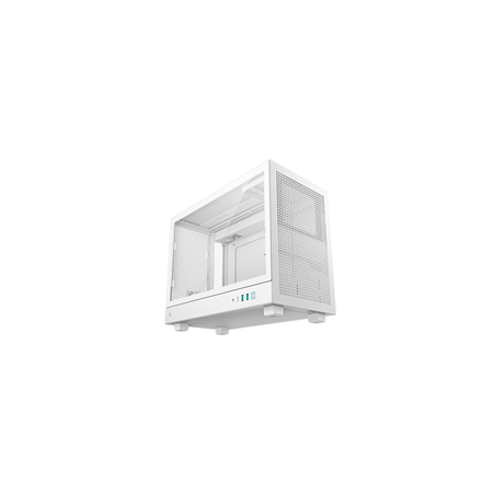 Deepcool Case | CH160 PLUS WH | White | Micro ATX