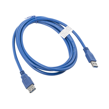 Lanberg | Lanberg USB-A 3.0 Cable, 1.8 m | CA-US3E-10CC-0018-B | USB Type-A to USB Type-A