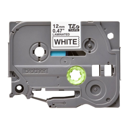 Brother | TZ-231 Laminated Tape | Black on White | TZe | 8 m | 1.2 cm