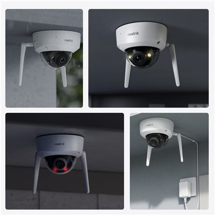 Reolink | 4K Ultra HD IK10 Vandal-Proof Camera | W437 | Dome | 8 MP | 2.7-13.5mm | IP67 | H.265 | Micro SD, Max. 512 GB