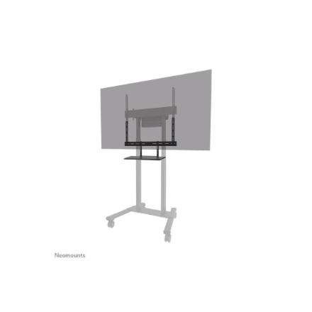 Neomounts Floor stand | AV40-500BL Keyboard Shelf Kit | Height adjustment | 43-110 " | Maximum weight (capacity) 2.5 kg | Black