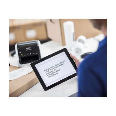 Brother QL-1110NWBC | Mono | Thermal | Label Printer | Wi-Fi | White/Black