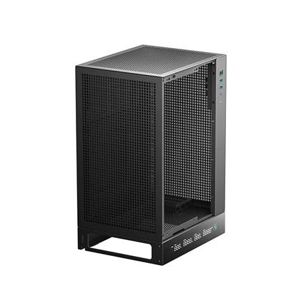 Deepcool PC Gaming Case | CH170 DIGITAL | Black | Mini ITX | ATX PS2