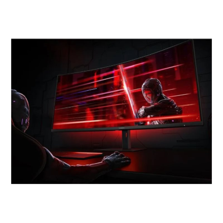 Xiaomi | G34WQi | 34 " | WQHD | 21:9 | 180 Hz | 1 ms | 3440 x 1440 pixels | 350 cd/m² | HDMI ports quantity 2 | Black | Warranty 24 month(s)