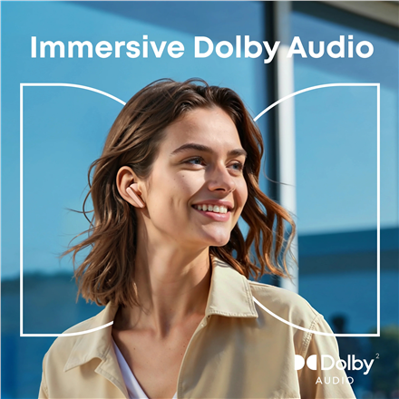 Anker Soundcore Earbuds with Dolby Audio | Liberty 5 | Bluetooth | In-Ear | Microphone | Pink | Noise canceling | Wireless