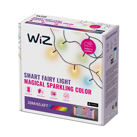 WiZ Smart WiFi LED Fairly Light, 20m | 15 W