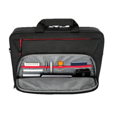 Lenovo | ThinkPad Essential Plus 15.6-inch Topload (Sustainable & Eco-friendly, made with recycled PET: Total 37% Exterior: 100%) | Essential | Topload | Black