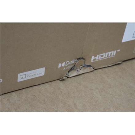 SALE OUT. Xiaomi QLED TV A Pro 2026 | 32" | Smart TV | Google TV | HD | Dark Gray | DAMAGED PACKAGING, CRACKED PLASTIC AT THE BACK, BROKEN GRILLES ON THE BOTTOM