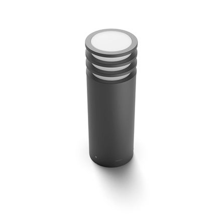 Philips Hue Lucca Outdoor Pedestal Lantern | E27 | 9 W | Warm white