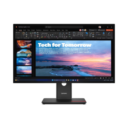Lenovo | ThinkVision | T27QD-40 | 27 " | IPS | 16:9 | 120 Hz | 4 ms | 2560 x 1440 pixels | 350 cd/m² | HDMI ports quantity 1 | Eclipse black | Warranty 36 month(s)