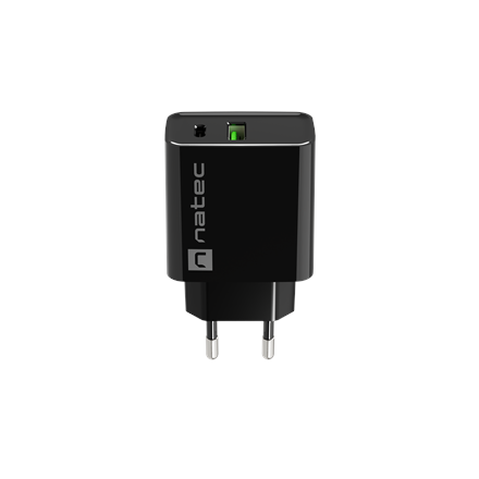 Natec Ribera USB Charger, 1xUSB-A, 1x USB-C, 20 W | NUC-2062