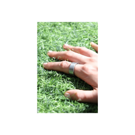 Ultrahuman | Ring Air | Raw Titanium | Size 8 | Smart Ring