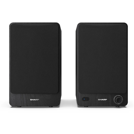 Sharp CP-SS30 Bookshelf Speakers, Black | Sharp | Speakers | CP-SS30(BK) Bookshelf | 60 W | Bluetooth | Black | Wireless connection