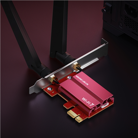 Mercusys BE9300 WiFi 7 Bluetooth 5.4 PCIe Adapter | MA47BE