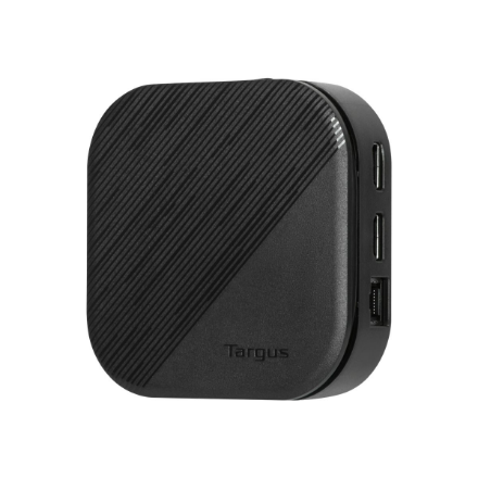 Targus | Universal DisplayLink USB-C Dual Monitor Travel Docking Station, 80W | HDMI ports quantity 2 | Ethernet LAN