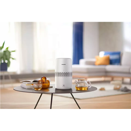 Philips | Air Humidifier | HU2510/10 | Humidifier | 11 W | Water tank capacity 2 L | Suitable for rooms up to 31 m² | NanoCloud technology | Humidification capacity 190 ml/hr | White