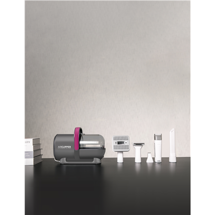 PETKIT | Air Clipper Pet Grooming Vacuum Kit 5in1 | LM4 | Grey/White