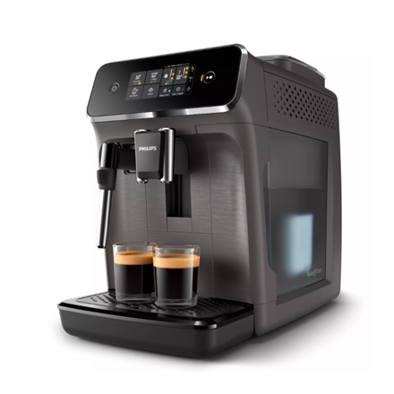 Philips | Espresso Coffee Maker | EP2224/10 | Pump pressure 15 bar | Built-in milk frother | Fully automatic | Kashmir Gray