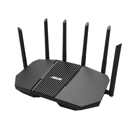 Asus BE9400 Tri-band WiFi 7 AiMesh Extendable Router | RT-BE90U | 802.11be | Ethernet LAN (RJ-45) ports 3 | Mesh Support Yes | MU-MiMO No | 4G/5G | Antenna type External