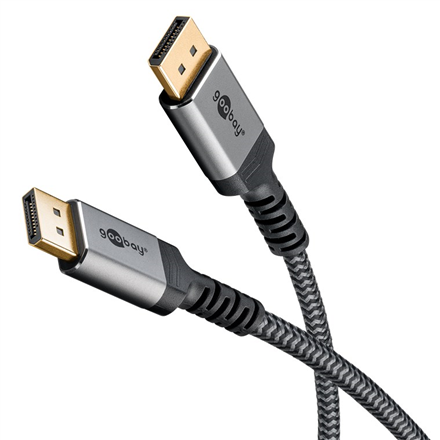 Goobay | DisplayPort Cable 2.0/2.1, 80 Gbit/s | 75684 | DisplayPort to DisplayPort