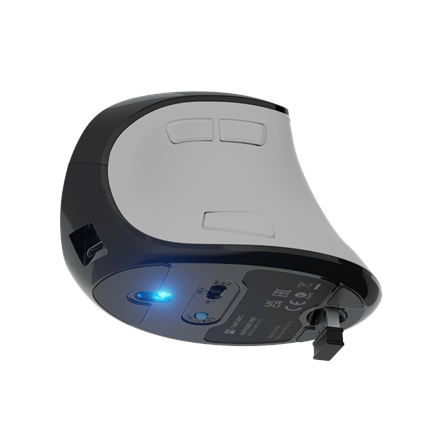 Natec Mouse | Euphonie Pro | Wireless | 2.4 GHz, Bluetooth | White