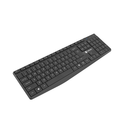 Natec | Keyboard and Mouse | Squid 2in1 Bundle | Keyboard and Mouse Set | Wireless | Wireless connection | US | Black