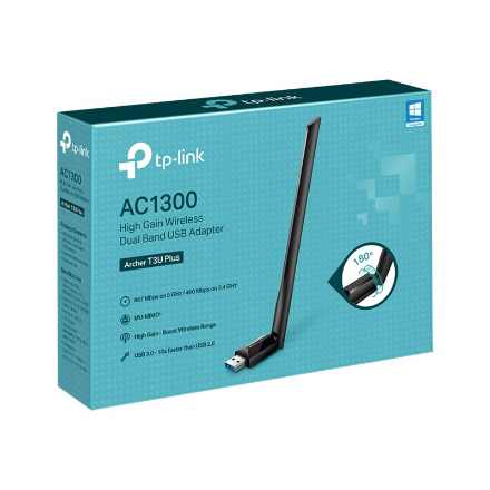 TP-LINK | Dual Band USB Adapter | Archer T3U Plus