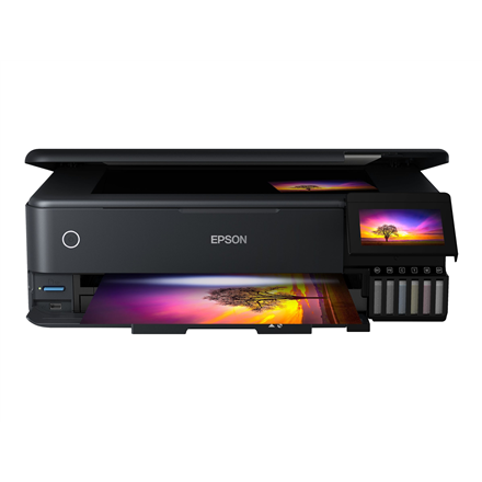 Epson | Multifunctional Printer | EcoTank L8180 | Inkjet | Colour | Inkjet Multifunctional Printer | A3+ | Wi-Fi | Black