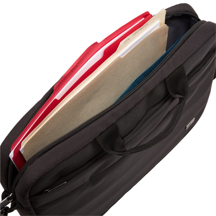 Case Logic | ADVA-117 | Advantage Laptop Attaché | Fits up to size 17.3 " | Black | Shoulder strap