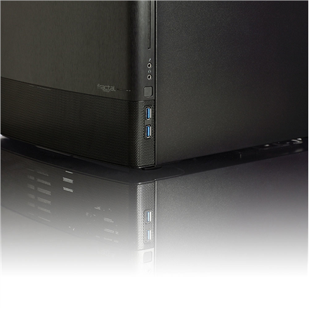 Fractal Design | NODE 804 | Side window | 2 - USB 3.0Audio in/outPower button with LED (white)HDD activity LED (white) | Black | Micro ATX